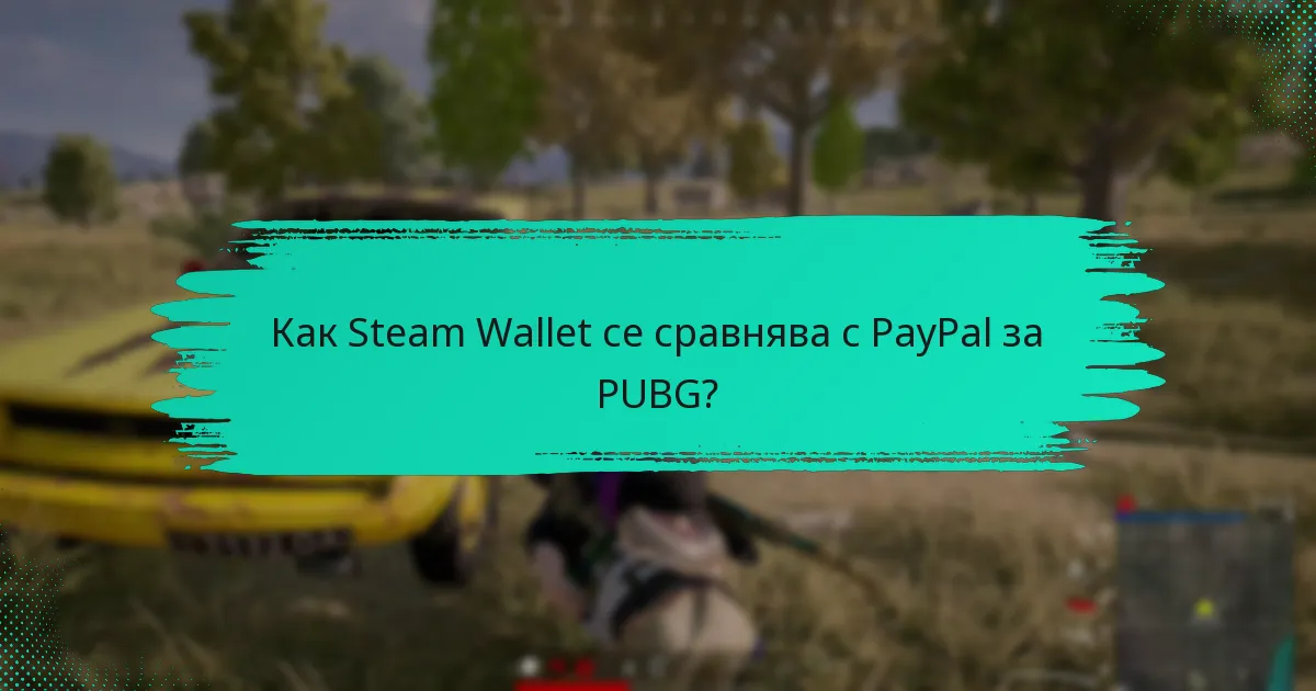 Как Steam Wallet се сравнява с кредитни/дебитни карти за PUBG?